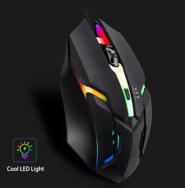 LeDuo X1 ενσύρματο RGB Gaming Ποντίκι