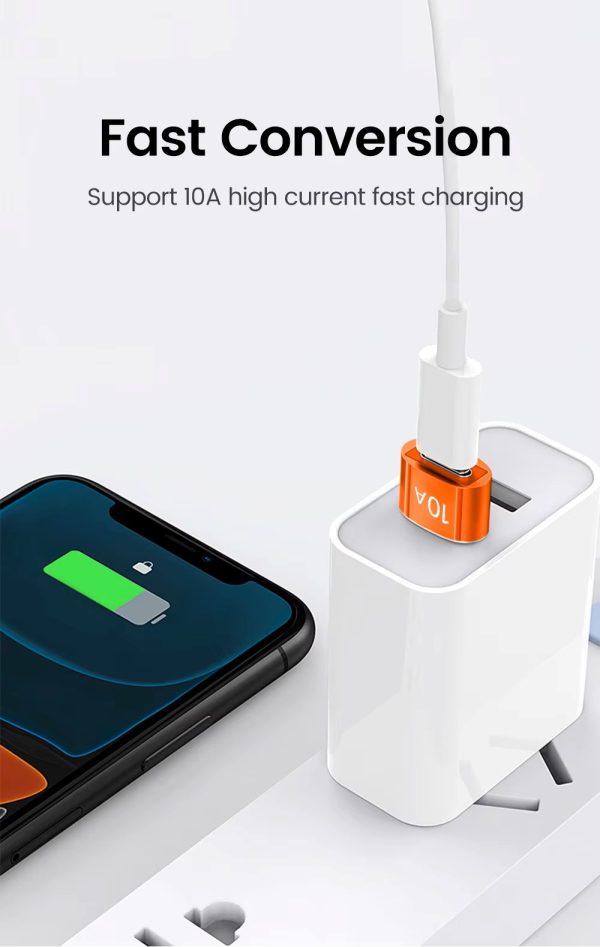 Μετατροπέας USB-A male σε TYPE-C female