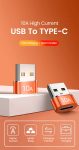 Μετατροπέας USB-A male σε TYPE-C female