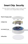 Μαγνητικός Φορτιστής USB Apple Watch/Wearables Λευκό