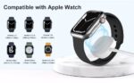 Μαγνητικός Φορτιστής USB Apple Watch/Wearables Λευκό