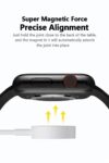 Μαγνητικός Φορτιστής USB Apple Watch/Wearables Λευκό