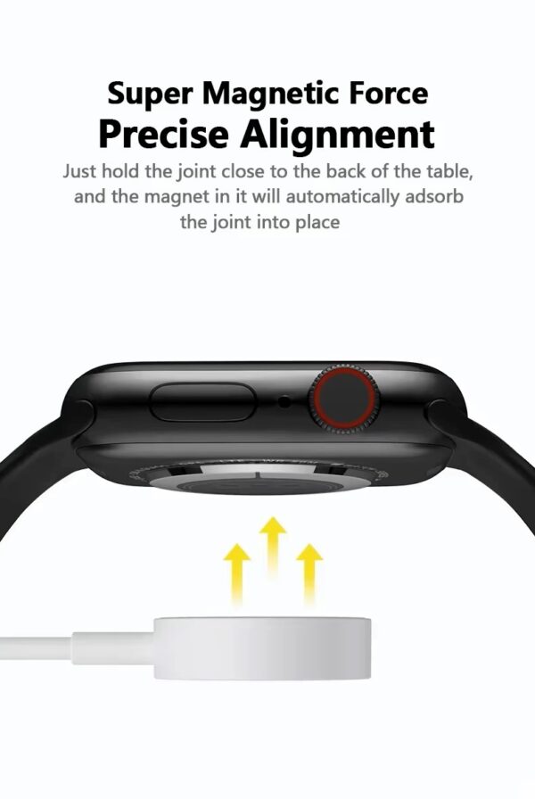 Μαγνητικός Φορτιστής USB Apple Watch/Wearables Λευκό