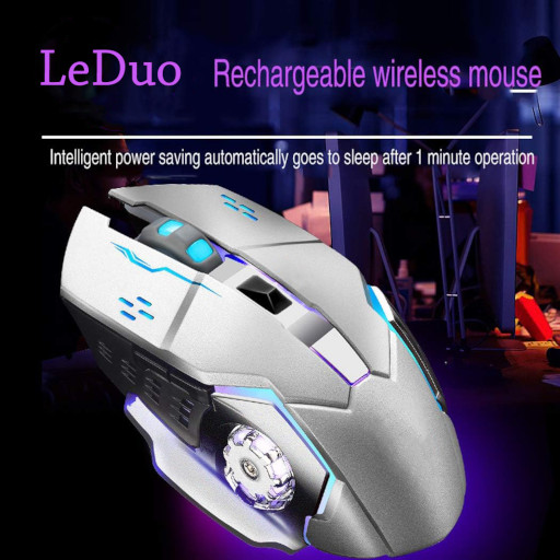 LeDuo Game Mouse Ασύρματο RGB Gaming Ποντίκι