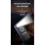 Solar Power Bank 805 ηλιακό 10000mAh Μαύρο