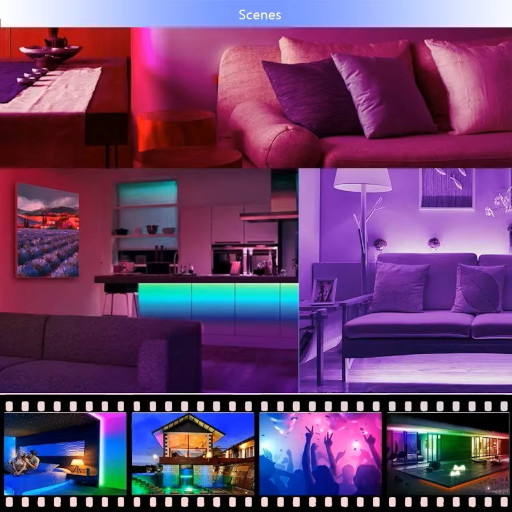 RGB ΤΑΙΝΙΑ LED ασύρματου χειρισμού 5m με USB