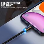 Magnetic Καλώδιο Φόρτισης USB σε Type-c/Lightning/Micro