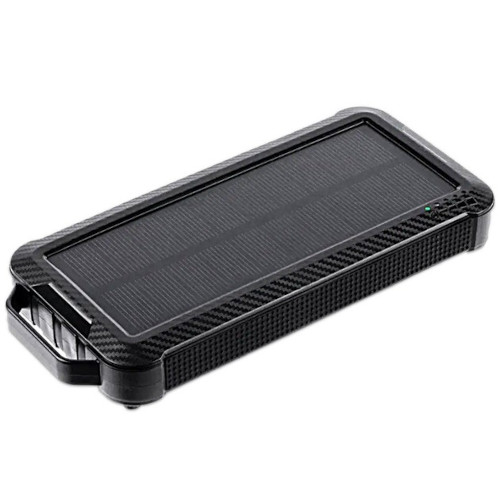 Ηλιακό Power Bank 10000mAh – Solar Φορτιστής USB για Κινητά|