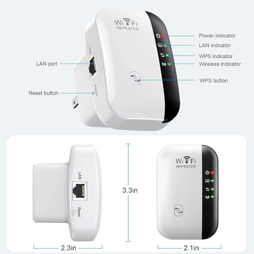 Wifi αναμεταδότης iMice extender/repeater Single Band (2.4GHz)