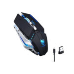 T-WOLF Q15 Ασύρματο gaming Ποντίκι με RGB Φωτισμό