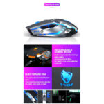 T-WOLF Q15 Ασύρματο gaming Ποντίκι με RGB Φωτισμό