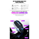 T-WOLF Q15 Ασύρματο gaming Ποντίκι με RGB Φωτισμό