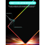 RGB Gaming Mouse Pad Μεγάλου Μεγέθους EvDi