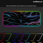 RGB Gaming Mouse Pad Μεγάλου Μεγέθους EvDi