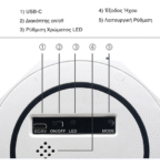 Octagon Star Projector Light