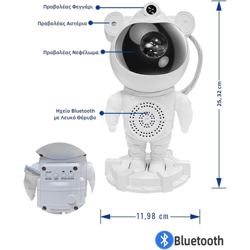 Astronaut Galaxy Projector 5-in-1