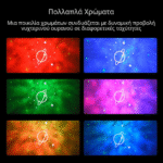 Octagon Star Projector Light