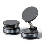 X68W Magnetic Car Phone Mount with Wireless Charging