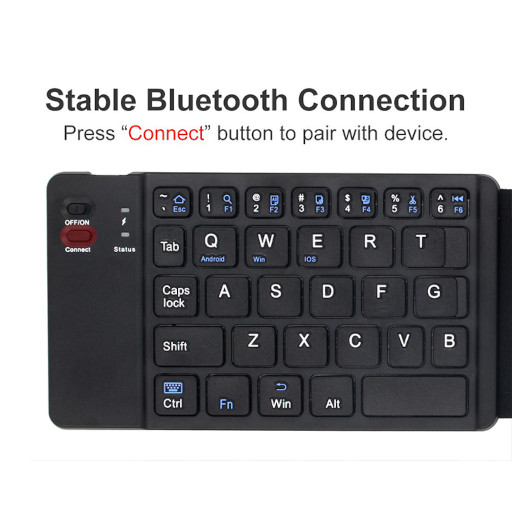 Fkey mini Bluetooth Αναδιπλούμενο πληκτρολόγιο