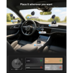 QI Magnetic Phone Mount with Wireless Charging